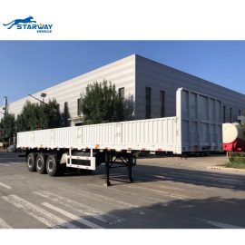Tri-Axle 50 Tons Sidewall Semi Trailer for Sale