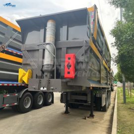 3 Axles 50Tons Rear Dump Semi Trailer