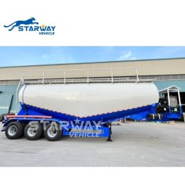 Tri-Axle 50 CBM Cement Powder Tanker Trailer