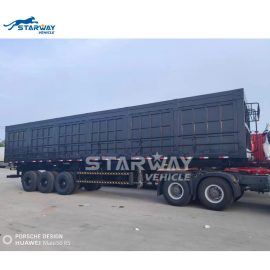 3 Axles Side Dump Semi Trailer