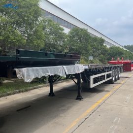 3Axles 40Ft Flatbed Semi Trailer