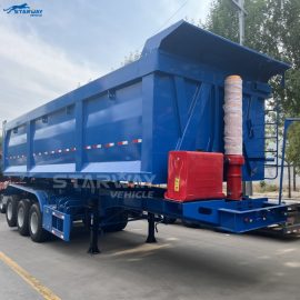 3-axle 60Tons Tipping Truck Trailer