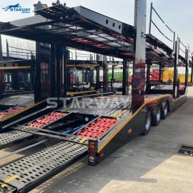 20m Tri-axle Car Carrier Trailer On Sale